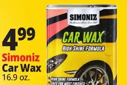 Ocean State Job Lot Simoniz Car Wax offer