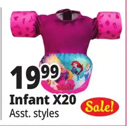 Ocean State Job Lot Infant X20 Life Vest offer
