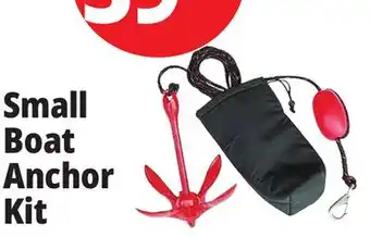Ocean State Job Lot Small Boat Anchor Kit offer