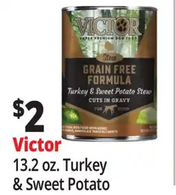 Ocean State Job Lot Victor 13.2 oz. Turkey & Sweet Potato offer
