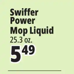 Ocean State Job Lot Swiffer Power Mop Liquid offer