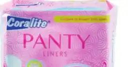 Ocean State Job Lot Coralite Feminine Care Liner 30 Ct. or Pads 6-8 Ct offer