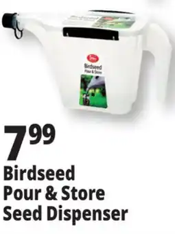 Ocean State Job Lot Birdseed Pour & Store Dispenser offer