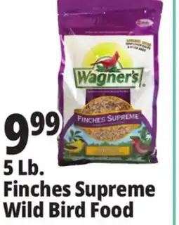 Ocean State Job Lot Wagner's Finches Supreme Premium Wild Bird Food 5 lbs offer