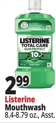 Ocean State Job Lot Listerine Mouthwash offer