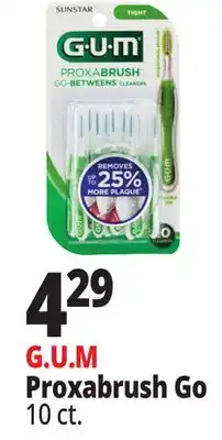 Ocean State Job Lot GUM Proxabrush Go-Betweens Cleaners 10 Count offer