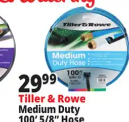 Ocean State Job Lot Tiller & Rowe 5/8 Medium-Duty Hose 100' offer