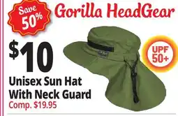 Ocean State Job Lot Unisex Sun Hat With Neck Guard offer