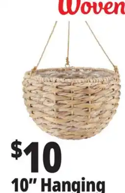 Ocean State Job Lot 10 Hanging Woven Planters offer