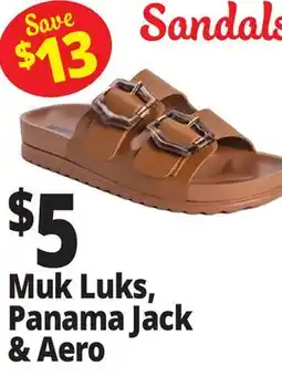 Ocean State Job Lot Muk Luks, Panama Jack & Aero offer