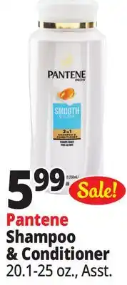 Ocean State Job Lot Pantene Shampoo & Conditioner offer