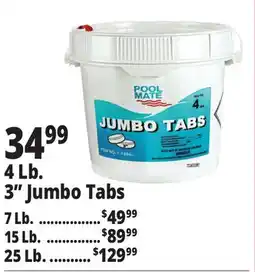 Ocean State Job Lot Pool Mate Jumbo Chlorine Tabs offer