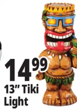 Ocean State Job Lot Solar Tiki Light 13 offer