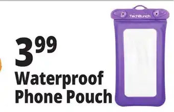 Ocean State Job Lot TechBunch Floating Universal Waterproof Pouch offer