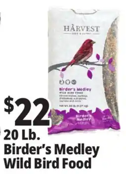 Ocean State Job Lot Harvest Birder's Medley Wild Bird Food 20 lbs offer