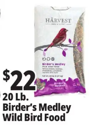 Ocean State Job Lot Harvest Birder's Medley Wild Bird Food 20 lbs offer