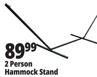 Ocean State Job Lot 2 Person Rope Hammock Stand offer