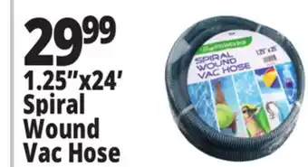 Ocean State Job Lot SwimWorks Spiral Wound Pool Vacuum Hose 1.25 x 25' offer