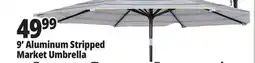 Ocean State Job Lot 9' Aluminum Market Umbrella with Tilt offer