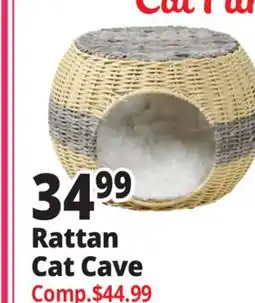 Ocean State Job Lot Rattan Cat Cave offer
