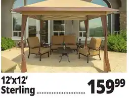 Ocean State Job Lot Sterling 12' x 12' Instant Pop-Up Gazebo offer