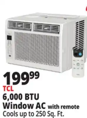 Ocean State Job Lot TCL 6 000 BTU Smart Window Air Conditioner offer