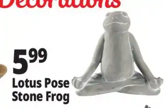 Ocean State Job Lot Stone Frog Statue offer