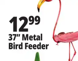 Ocean State Job Lot Outdoor Living Accents Metal Flamingo Bird Feeder 37 offer