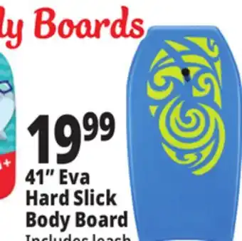 Ocean State Job Lot Hard Slick Body Board 41 offer