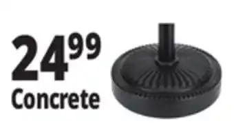 Ocean State Job Lot Cast Iron Patio Umbrella Base 26 lbs offer