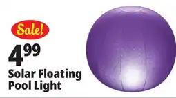 Ocean State Job Lot Outdoor Living Accents Floating Solar Pool Light 4.3 offer