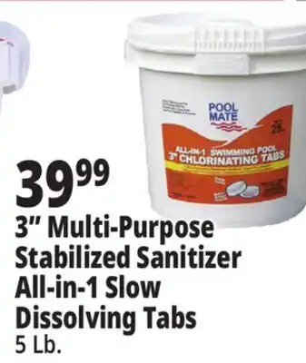 Ocean State Job Lot Pool Mate All-In-One 3 Chlorinating Tabs 5 lbs offer