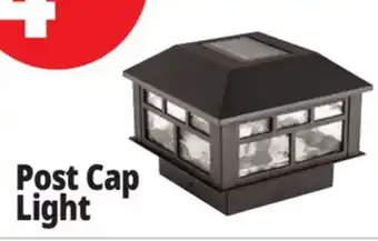 Ocean State Job Lot Solar LED Post Cap Light 5.25 offer