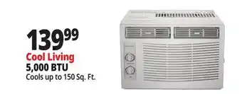 Ocean State Job Lot Cool-Living 5 000 BTU Window Air Conditioner offer