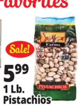 Ocean State Job Lot Setton Dry Roasted & Salted Pistachios 16 oz offer