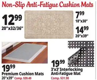 Ocean State Job Lot Non-Slip Anti-Fatigue offer
