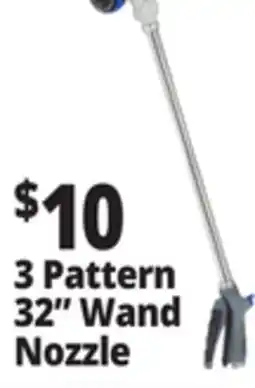 Ocean State Job Lot Tiller & Rowe 3-Pattern Adjustable Head Watering Wand offer