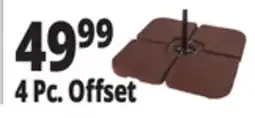 Ocean State Job Lot Offset Umbrella Base 4-Piece offer
