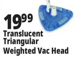Ocean State Job Lot SwimWorks Deluxe Weighted Triangular Vacuum Head offer