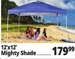 Ocean State Job Lot Mighty Shade 12' x 12' One-Touch Pop-Up Gazebo offer