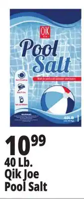 Ocean State Job Lot Pool Salt 40 lbs offer