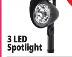 Ocean State Job Lot Outdoor Living Accents Solar LED Spotlight 12.5 offer