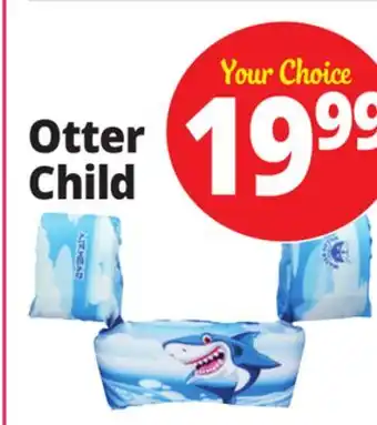 Ocean State Job Lot Otter Child offer