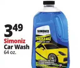 Ocean State Job Lot Simoniz Car Wash offer