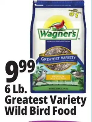 Ocean State Job Lot Wagner's Greatest Variety Deluxe Wild Bird Food 6 lbs offer
