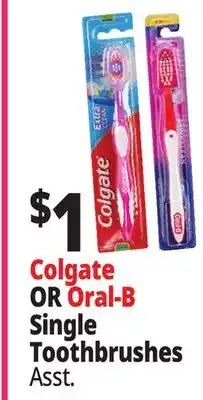 Ocean State Job Lot Colgate Extra Clean Medium Toothbrush offer