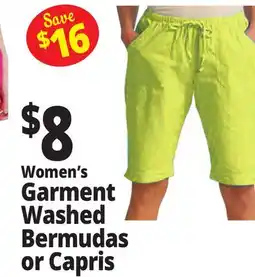 Ocean State Job Lot Women's Garment Bermudas or Capris offer