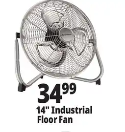 Ocean State Job Lot Penguin High Velocity Floor Fan 14 offer