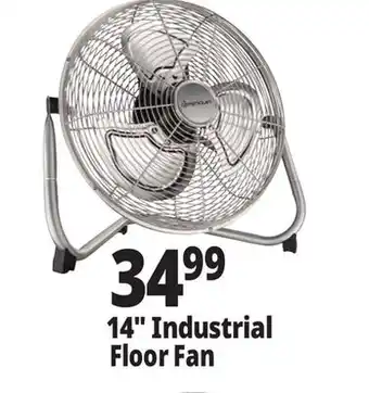 Ocean State Job Lot Penguin High Velocity Floor Fan 14 offer