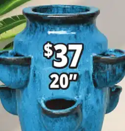 Ocean State Job Lot Outdoor Glazed Ceramic Planters offer